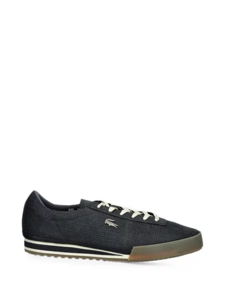 Sneakerși Lacoste cu autograf gri