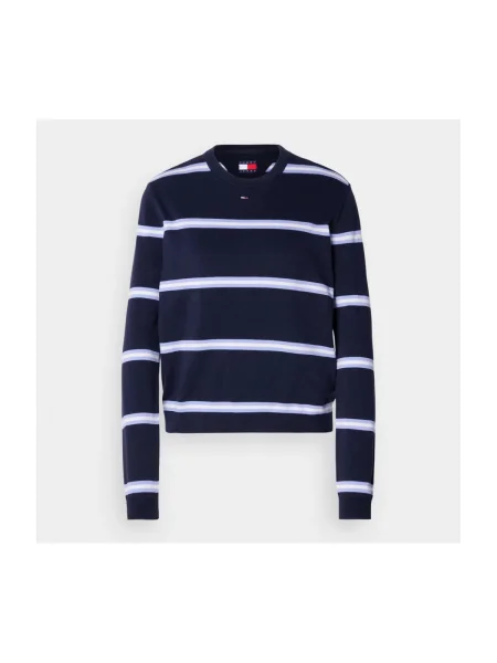 Sveter Tommy Jeans modrá