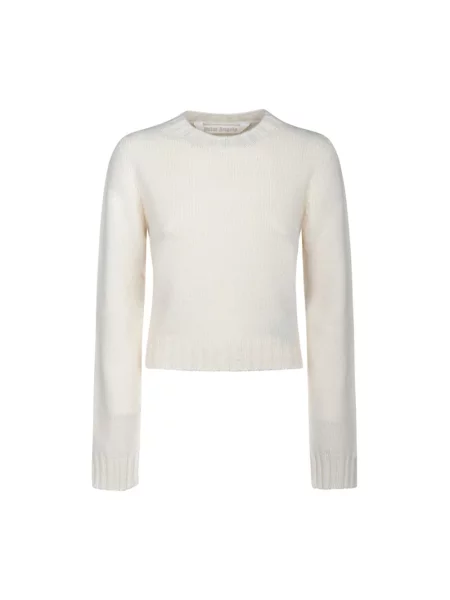 Sweter Palm Angels z autografem wełniany biały