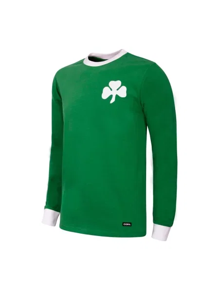 Koszulka retro piłkarska dla dorosłych Panathinaikos FC zielona