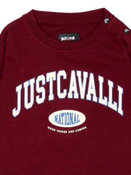Bluza dziecięca Just Cavalli czerwona