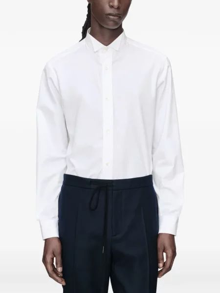 Cămașă Maison Margiela din poplin alb