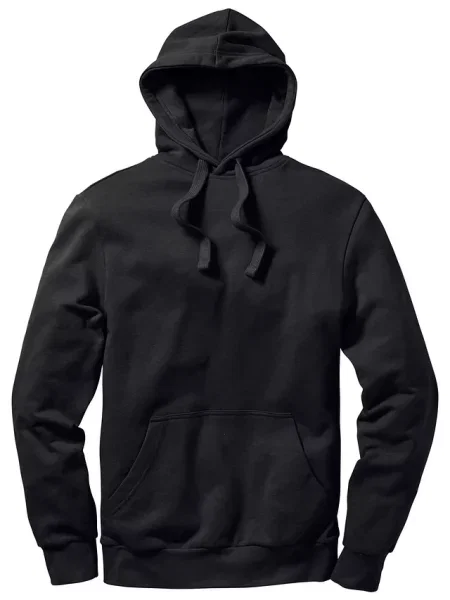 Bluza z kapturem regular fit czarna