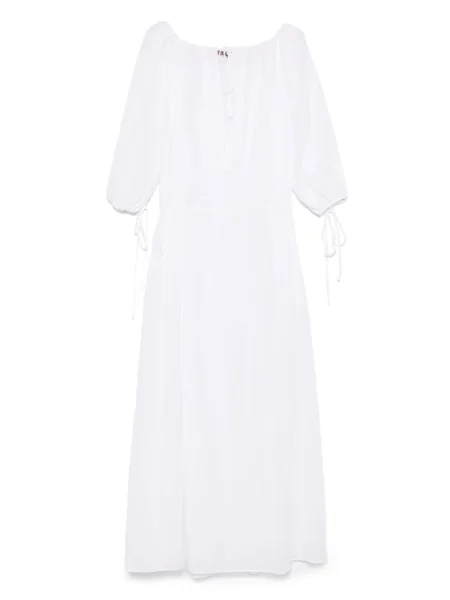 Rochie maxi The Andamane de costum alb