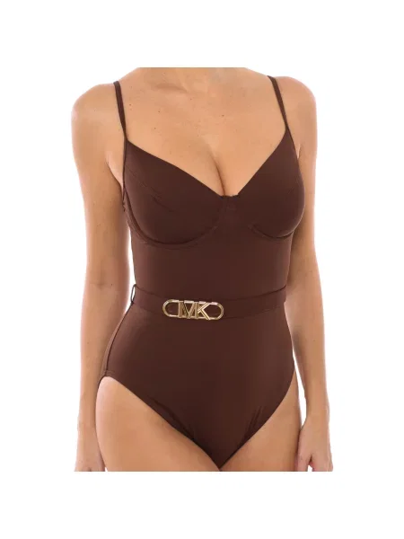 Costum de baie Michael Michael Kors maro