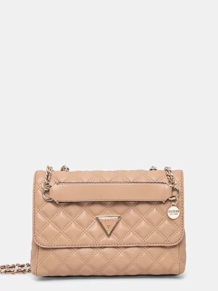 Чанта Guess GIULLY кафяво