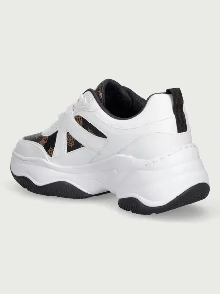 Guess HACHA sneakersy białe