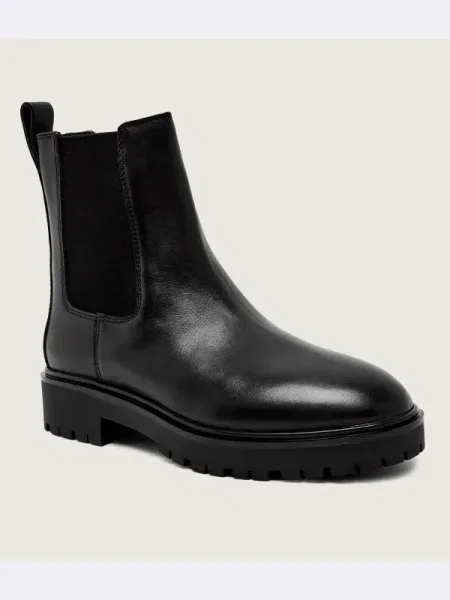 Bokacsizma LAUREN RALPH LAUREN fekete