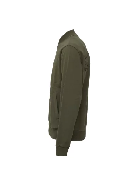 Bluza rozpinana Mc2 Saint Barth zielona