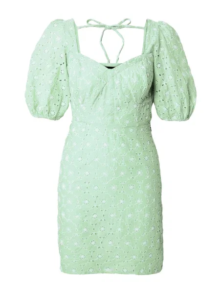 Dorothy Perkins Letní šaty světle zelená bílá