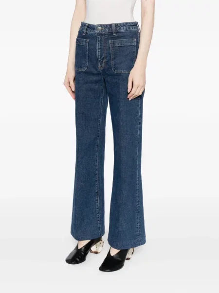 Blugi evazați Frame evazate albastru