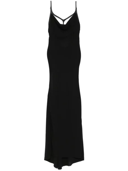Rochie Mugler din crep negru
