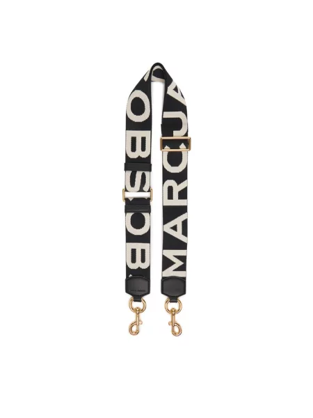 Wymienny pasek do torebki Marc Jacobs czarny