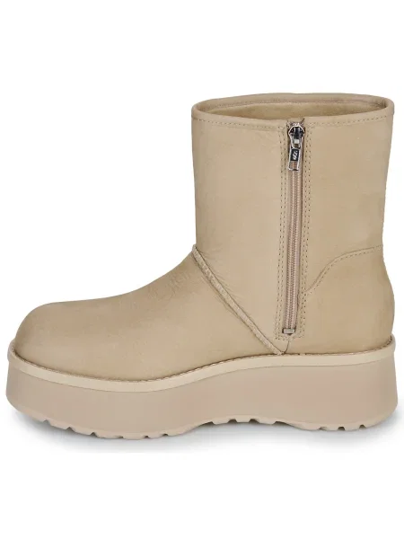 Pantofi Ugg din piele bej