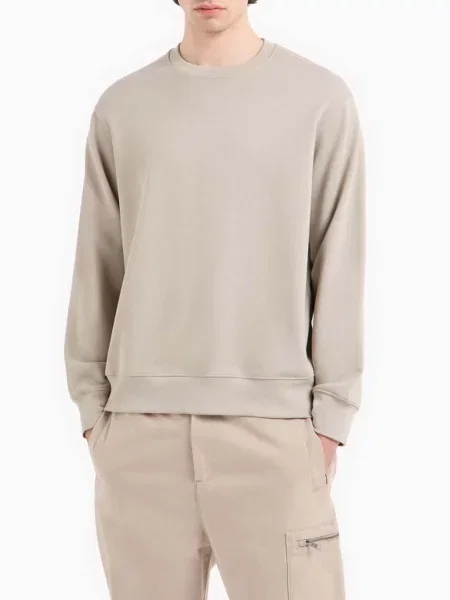 Світшот Armani Exchange бежевий