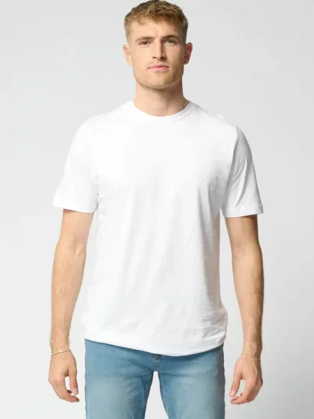 TEESHOPPEN Košile Organic Basic bílá