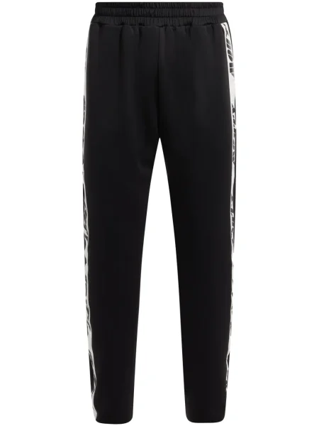 Pantaloni Mouty cu imagine negru