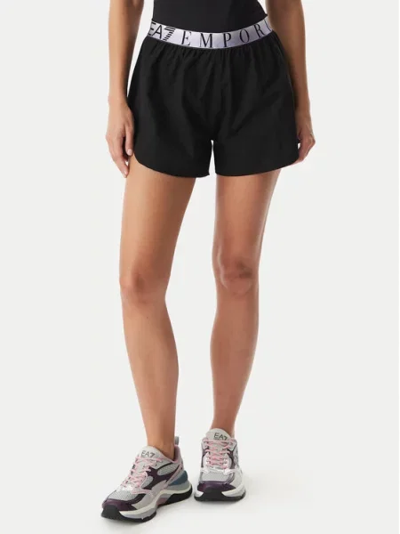 Emporio Armani Pantaloni scurți sport negru