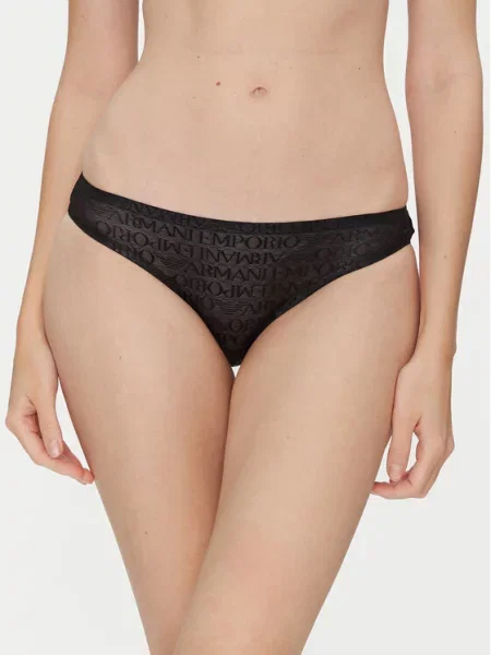 Emporio Armani Underwear Sada 2 kusů brazilských kalhotek černá