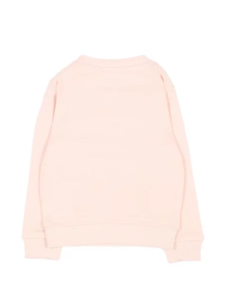Bluza z kapturem dziecięca Trussardi różowa