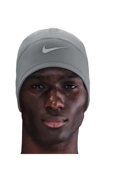 Čiapka Nike Dri-Fit Terra Uncuffed Beanie smoke grey/silver sivá
