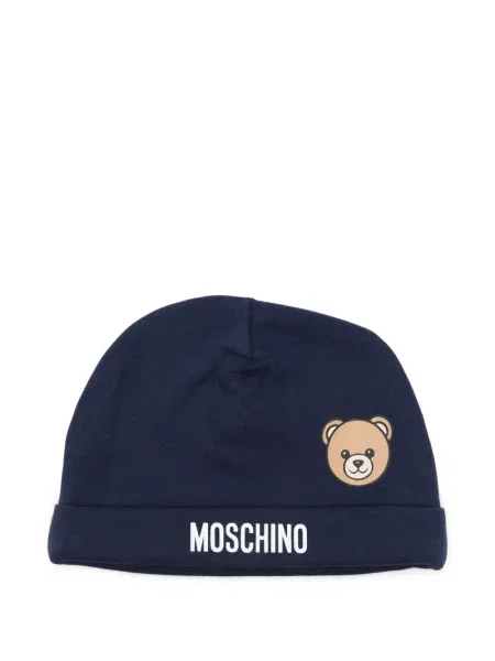 Dětské čepice Moschino modrý