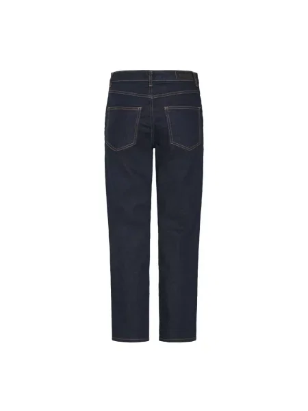 Jeansy Ichi z wysoką talią czarne