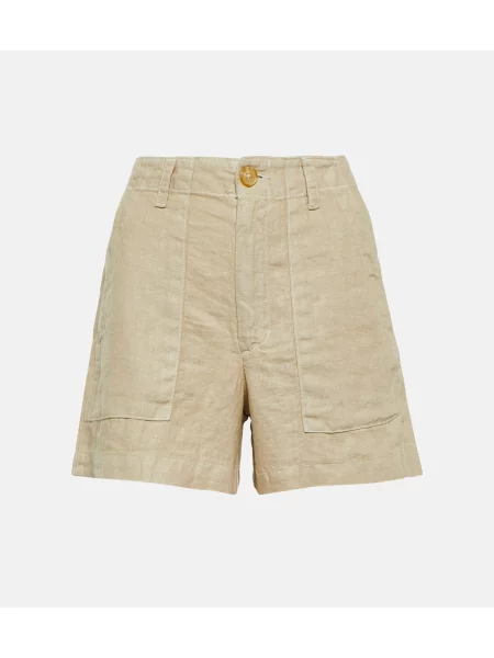 Pantaloni scurți Velvet de in bej