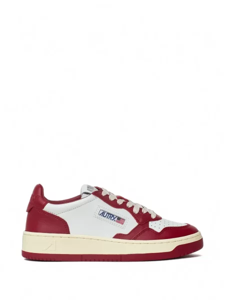 Sneakerși Autry din piele roșu