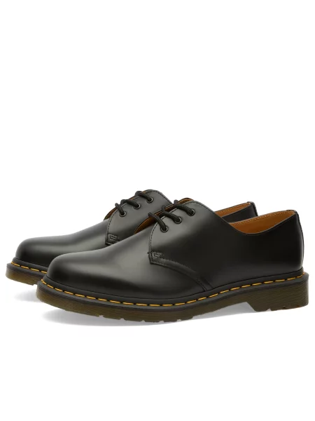 Półbuty Dr. Martens skórzane eleganckie czarne