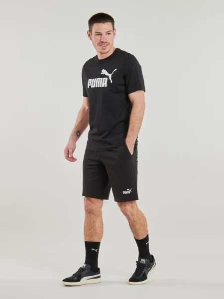 Pantaloni Puma din jerseu scurte negru