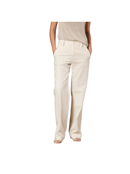 Сhinosy Mason's w paski białe