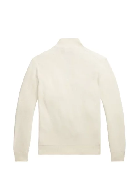 Tricou polo Polo Ralph Lauren cu glugă cu blană cu broderie roșu
