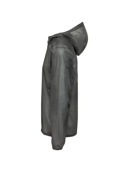 Geacă Represent cu glugă gri