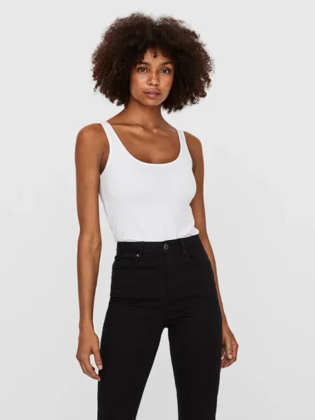 Top Vero Moda alb