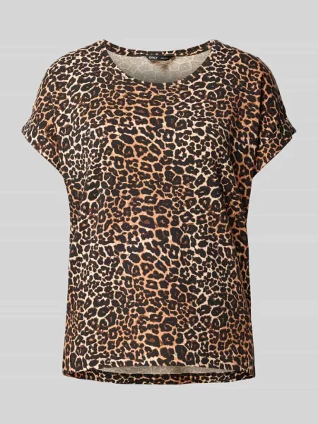 T-shirt o kroju regular fit z dodatkiem m ‘MOSTER’ Only