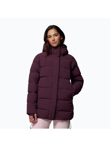 Geacă cu puf pentru femei Columbia Amaze Puff Mid Hooded moonvista