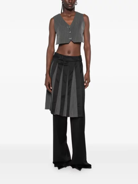 Pantaloni Vestiaire D'un Oiseau Libre negru