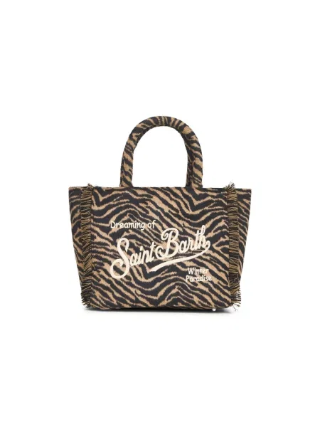 Torebka Mc2 Saint Barth zamszowa brązowa