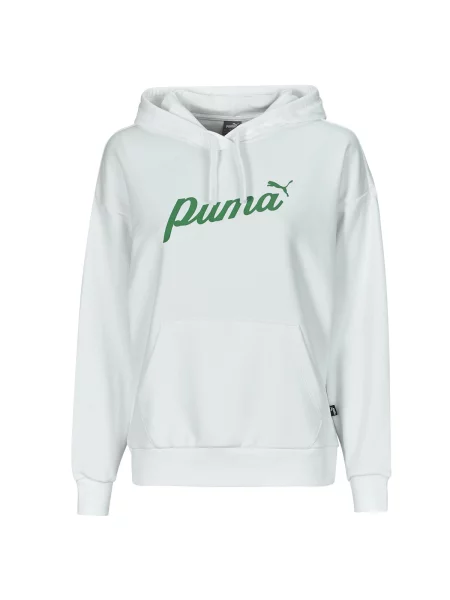 Majica s kapuljačom Puma bijela