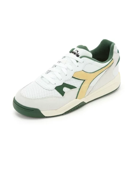 Sneakersy Diadora zamszowe białe