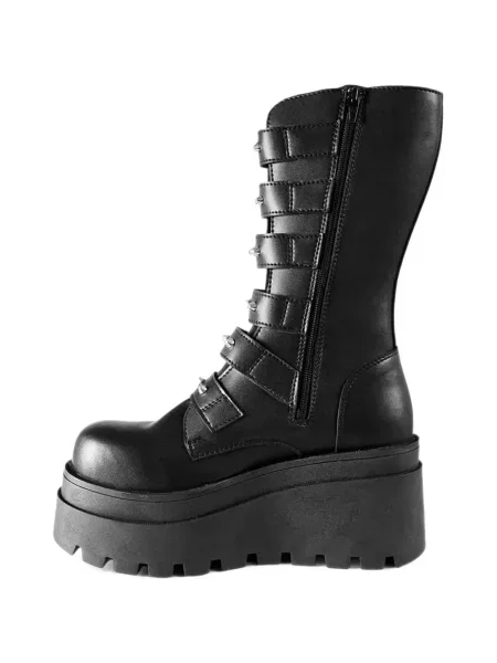 Botine Altercore cu platformă negru