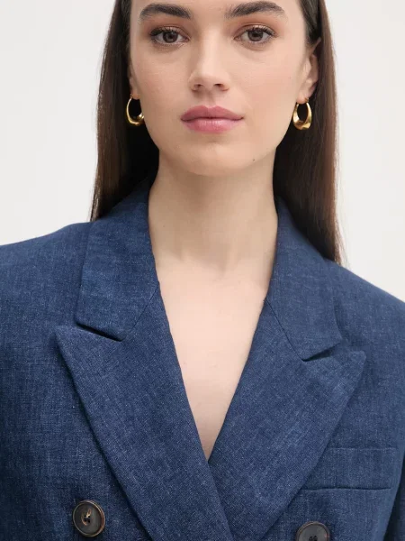 Льняной пиджак Luisa Spagnoli