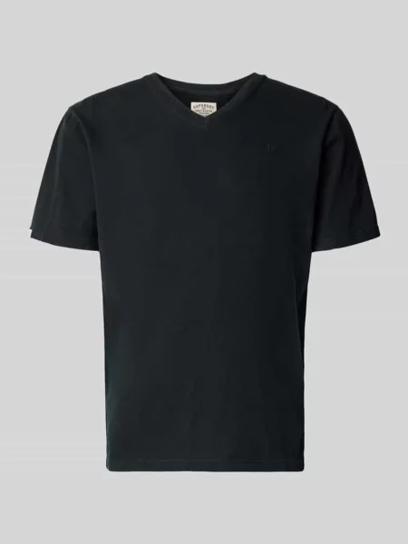 Jeansy o kroju straight fit Essentials Superdry czarne