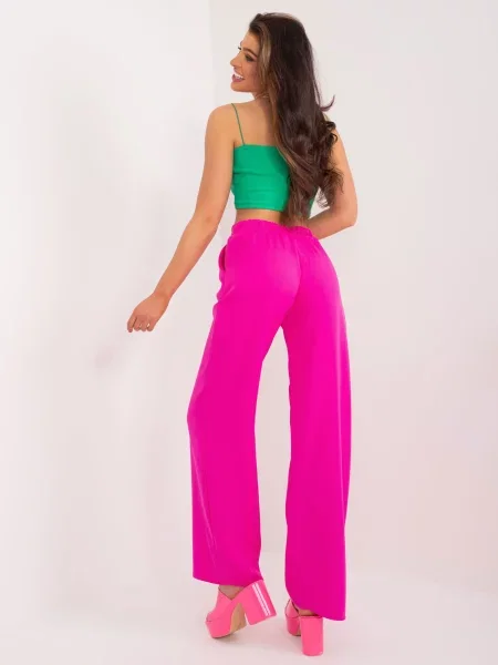 Nohavice Fashionhunters fuchsia