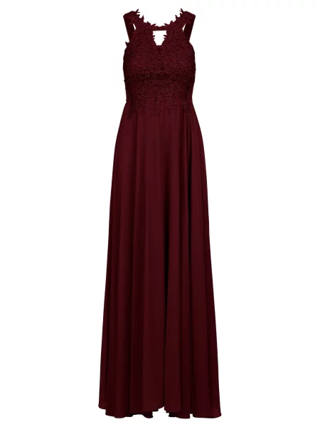 Kraimod Rochie de seară bordeaux roșu