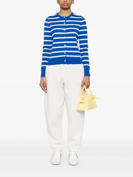 Cardigan Polo Ralph Lauren cu dungi albastru