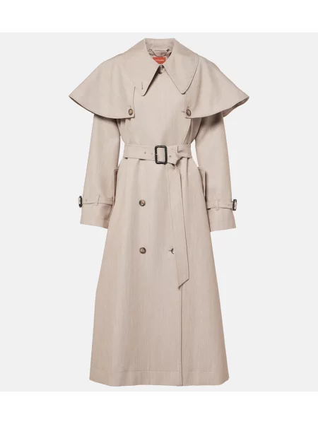 Trenci Altuzarra de lână bej