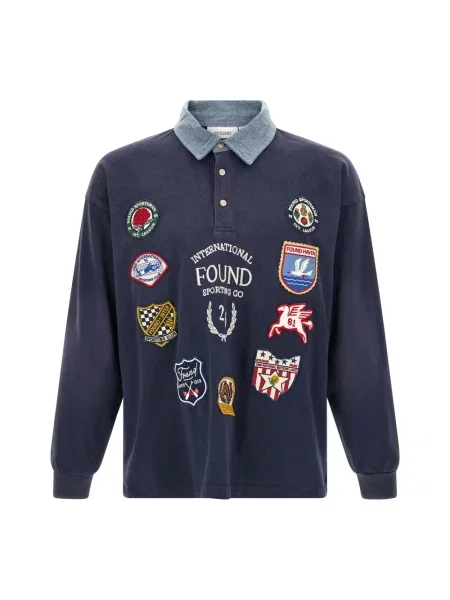 Koszulka polo Found niebieska
