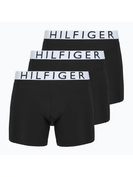 Boxeralsó Tommy Hilfiger Brief Cooling Technology 3 pairs black/black/black. Méret: M fekete
